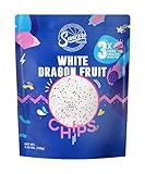 Suncore Foods White Dragon Fruit Chips & Snacks, Gluten-Free, Non-GMO, 5.32oz (1 Pack)