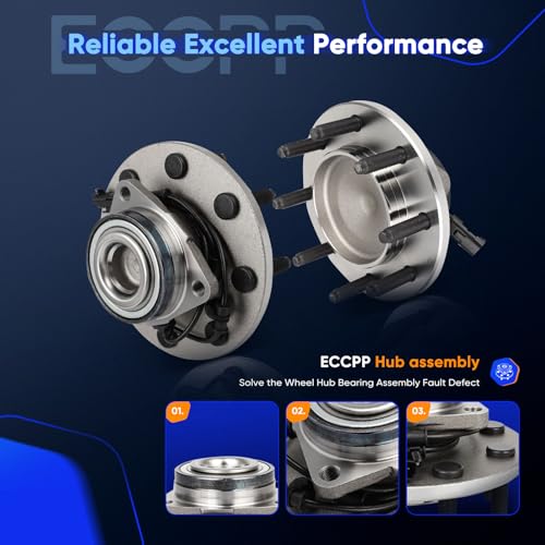 Image of ECCPP 515114 Wheel Bearing Hub Assembly for Dodge Ram 1500 2006-2008