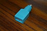 HDE USB Adapter (for Mouse), Type A Female to PS2 (MDIN6) Male