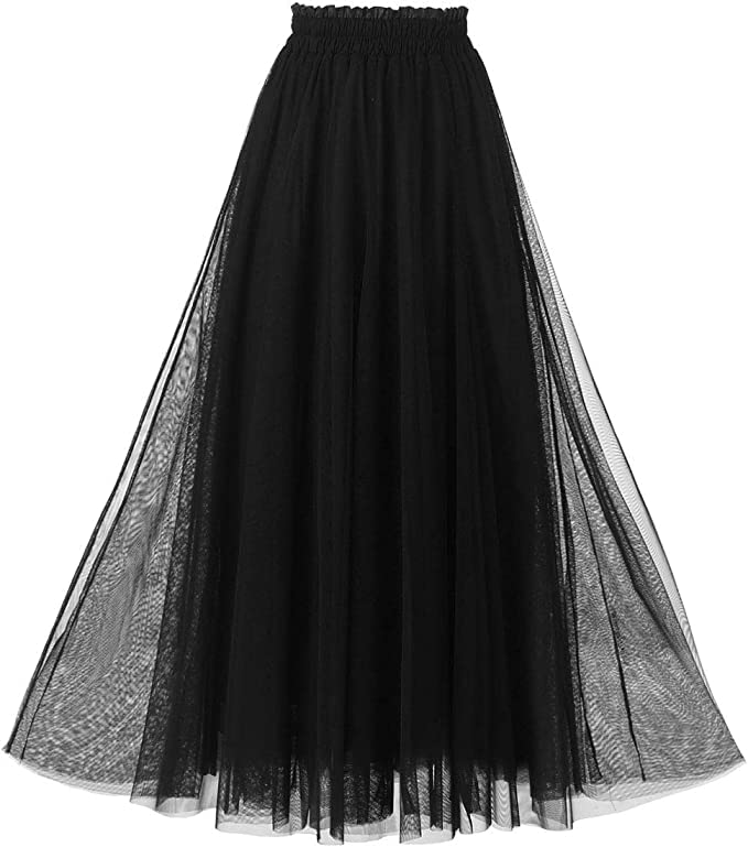 radhika 'n' dhaanya creation Net Fabric Tulle Long Skirt Full Length-picture-49