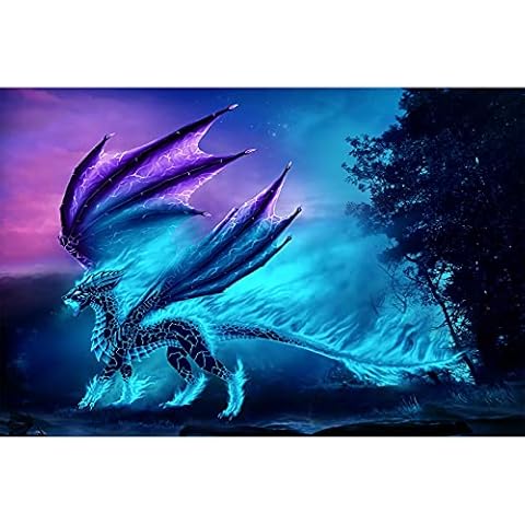 Jigsaw Puzzle 1000 Piece Dragon in The Mountains Classic Puzzle Adult Puzzle DIY Kit Wooden Toy Unique Gift Modern Home Decor Cover