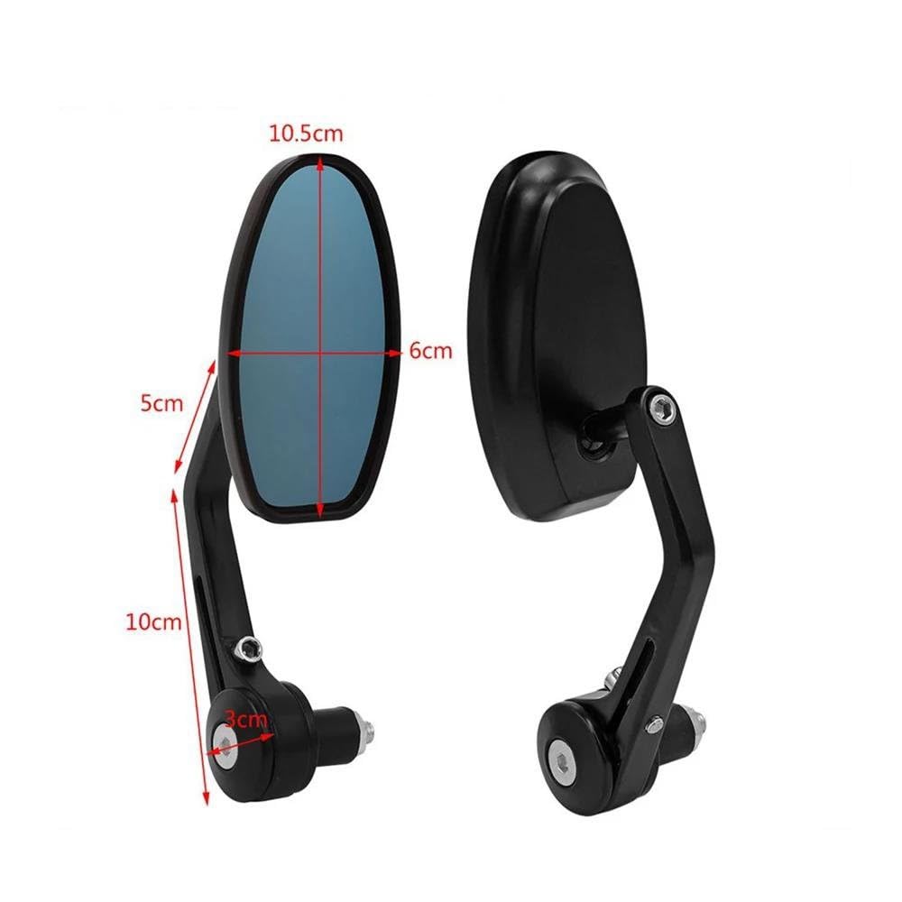 Espejo Extremo Manillar Motocicleta 22mm Para Ducati Para Monster696