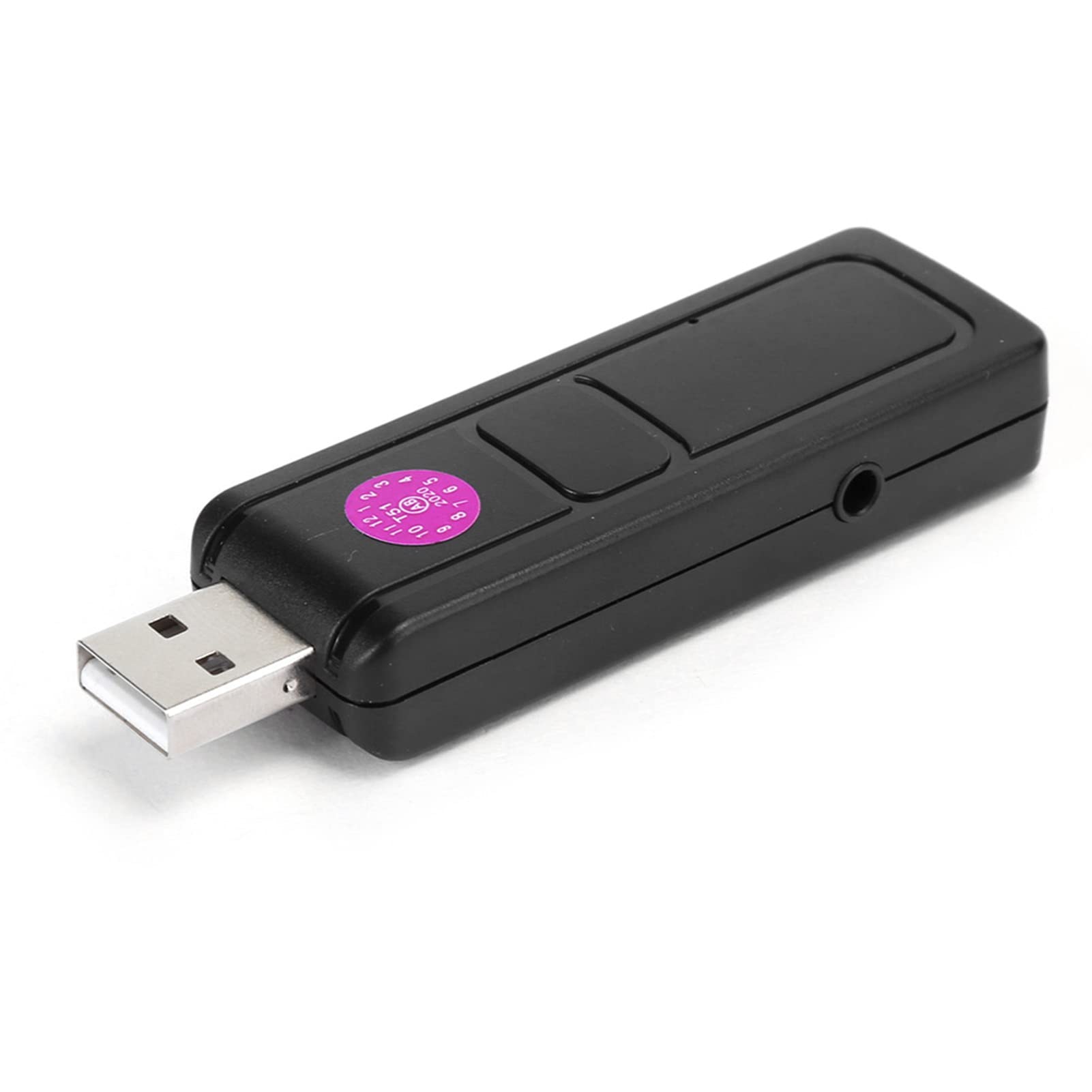 Sorandy Microfono Palmare Wireless Universale con Ricevitore USB per Karaoke, Set Microfono VHF 2 in 1 per Spettacoli Dal, (1 ricevitore con 2 microfoni)