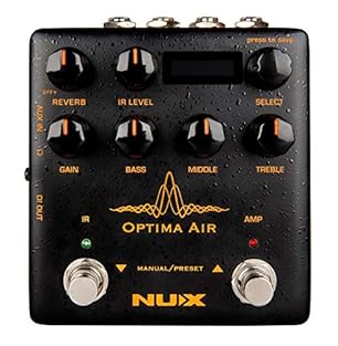 24-bit, 48-kHz Sampling Quality Acoustic Guitar Impulse Response and Pre-Amp controls 15 built-in acoustic guitar profiles with IR level control Digital reverb effect USB edit / recording interface