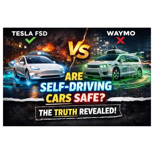 The Truth About Self-Driving Car Crashes: Tesla FSD vs Waymo