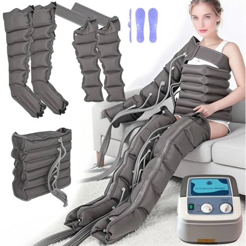Maquina De Presoterapia Para Casa Con 6 Cavidades,Masajeador De Pies Y Piernas De Compresión De Aire,Eléctrico Presoterapia Pies Piernas Y Abdomen (Grey, Arms+Legs+Lumbar) Maquina De Presoterapia Para Casa Con 6 Cavidades,Masajeador De Pies Y Piernas De Compresión De Aire,Eléctrico Presoterapia Pies Piernas Y Abdomen (Grey, Arms+Legs+Lumbar)