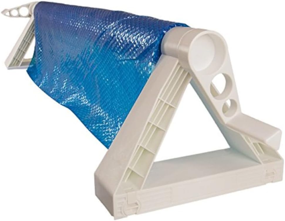 GLI Cyclone In-ground Resin Solar Cover Reel | Perfect for In-Ground Swimming Pools | 16 Ft Wide