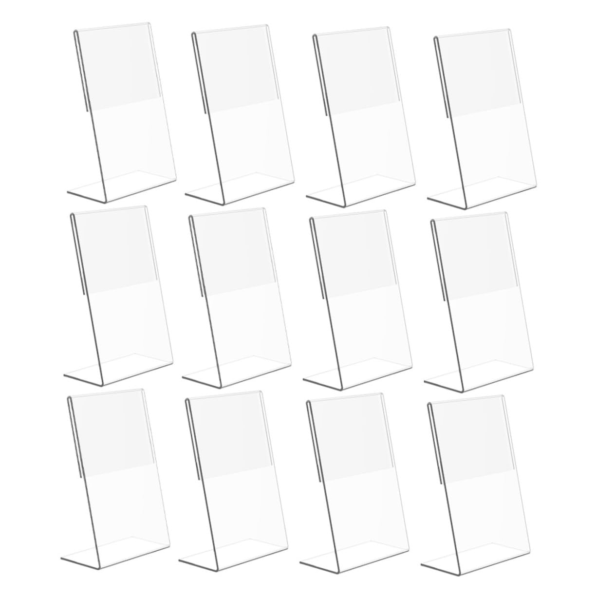 Présentoir menu résistant aux rayures VOSAREA support acrylique transparent - 8