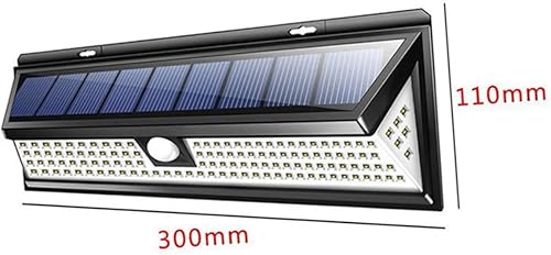 Miniatura 5 de BESPORTBLE 2 unids 118 apliques al aire libre iluminación de pared luz solar al aire libre luces solares decorativas luz solar casa puerta solar
