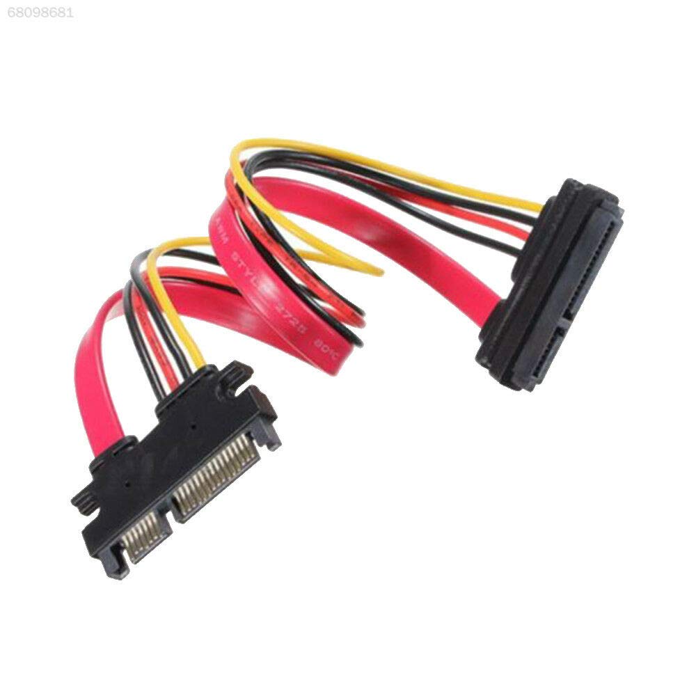 3nh® 3cf1 male to female m/f sata hard drive hdd extension cable lead 7+15pin data ca