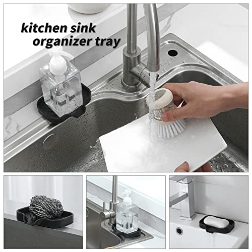 image for MicoYang Silicone Bathroom Soap Dishes with Drain Spout-Bathroom and K