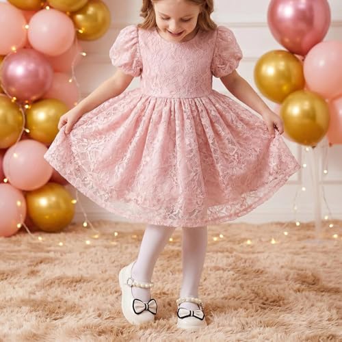 Image of Girls Mary Janes Shoes Toddler Dress Shoe School Uniform Oxford Flats | Elegance Comfort Cute Sweet Functional Sturdy Fit Widen Soft cushioned Non-slip Party Wedding Christmas Easter Gifts