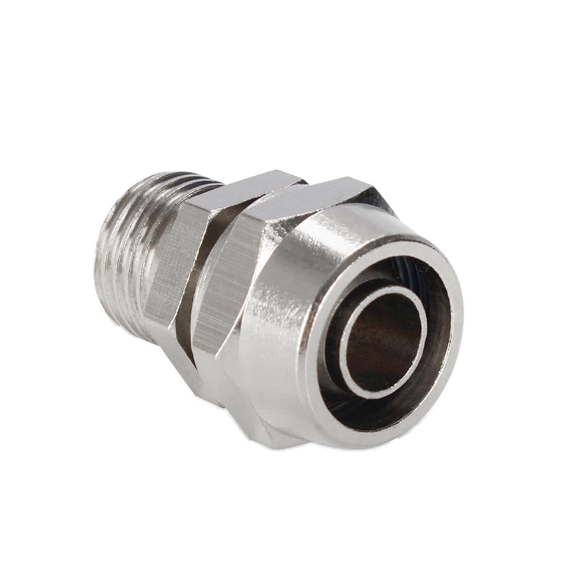 Produktbild von Pneumatische Schnellverschraubungen Aus Messing – Für Schläuche 4-12mm & Gewinde M5, 1/8", 1/4", 3/8", 1/2" | Robust & Wasserdicht