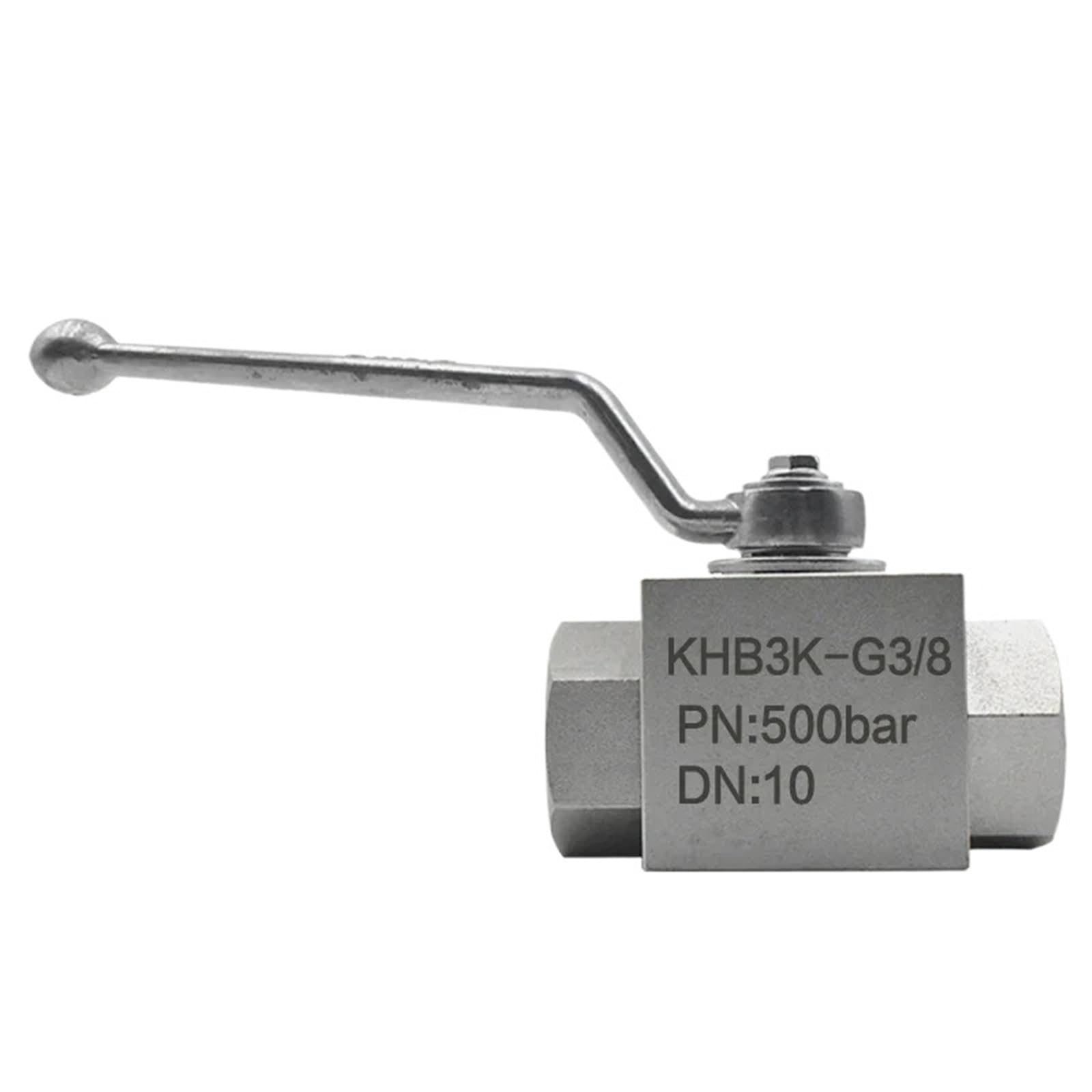 Vanne hydraulique 3 voies inox 304 KHB3K-G1/2 pour déviation étanche
