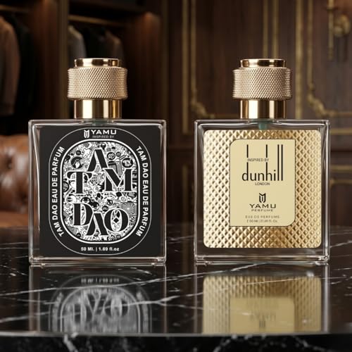 Image of Tam Dao & Dunhill London Perfume Inspired by Perfume Set for Men & Women | Luxury Long Lasting |Eau De Parfum for Men & Unisex - Woody, Spicy & Sandalwood Fragrance Gift Kit (2 x 50ml)