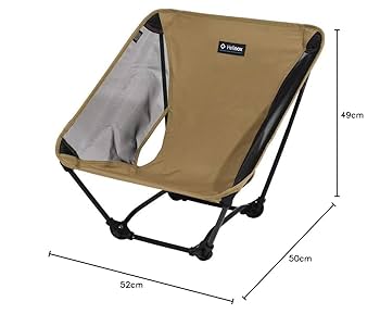 美品 Helinox ヘリノックス グラウンドチェア bk ブラック Helinox (ヘリノックス) アウトドアチェア ブラック グラウンド