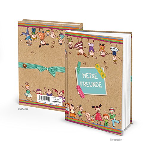 Libro degli amici per bambini colorato blu rosso turchese Kraft paier Poesie di album libro Scuola Amici Ragazza Ragazzo Amicizia libro DIN A4 asilo zum einschreiben come regalo Libro degli amici per bambini colorato blu rosso turchese Kraft paier Poesie di album libro Scuola Amici Ragazza Ragazzo Amicizia libro DIN A4 asilo zum einschreiben come regalo