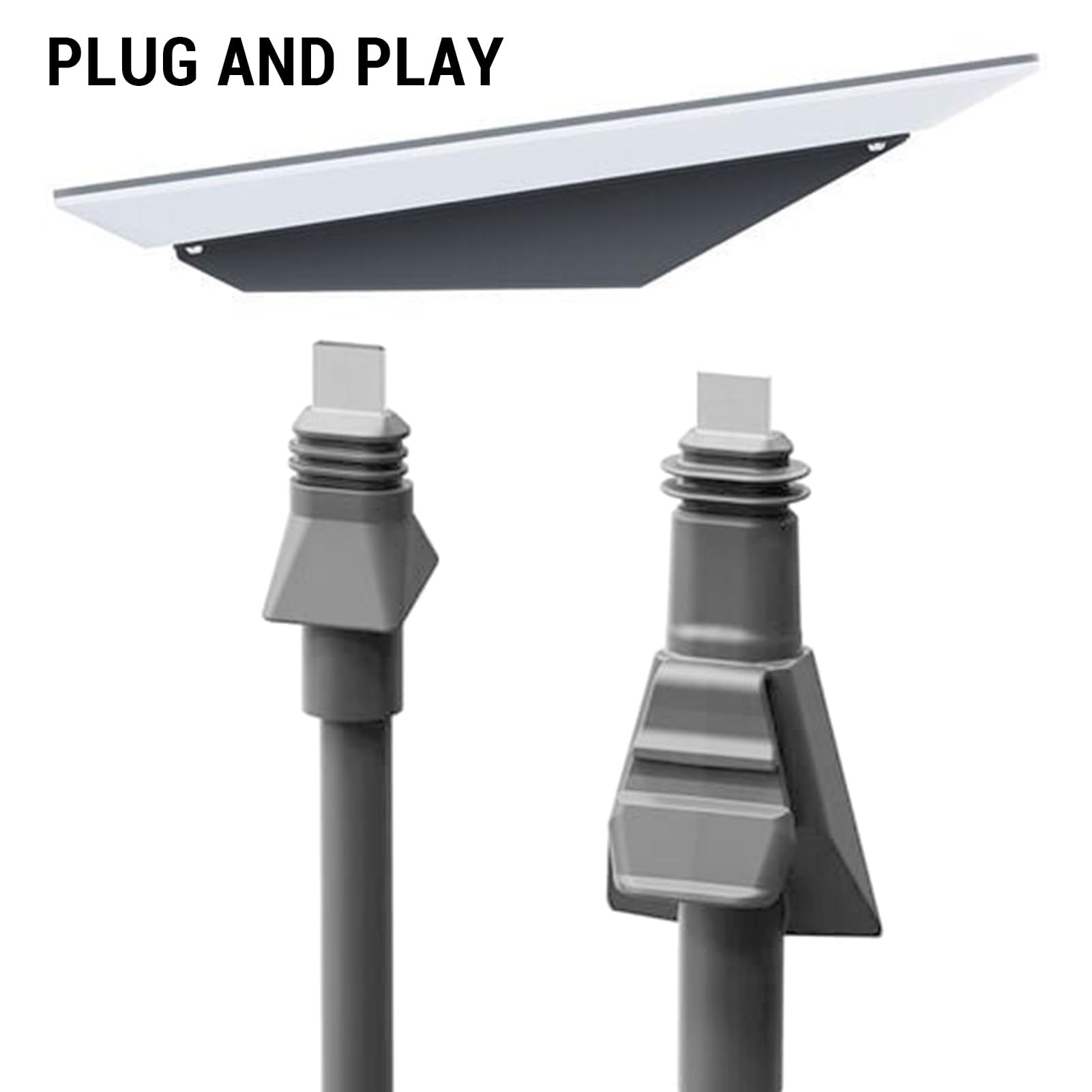 Fafeicy Satellite Cable Extension, Rectangular Ethernet Replacement Cable