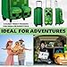 Minecraft Kids Foldable Trolley Bag 25”, 17L Luggage with Wheels, Creeper - Gamer Travel Essentials, Gifts for Kids