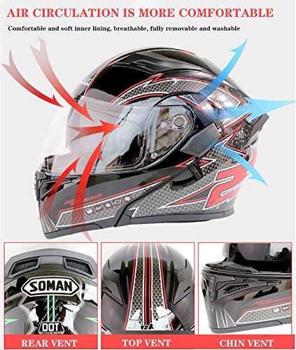 Casque moto modulable bluetooth pour rouler au soleil sans éblouissement - 4