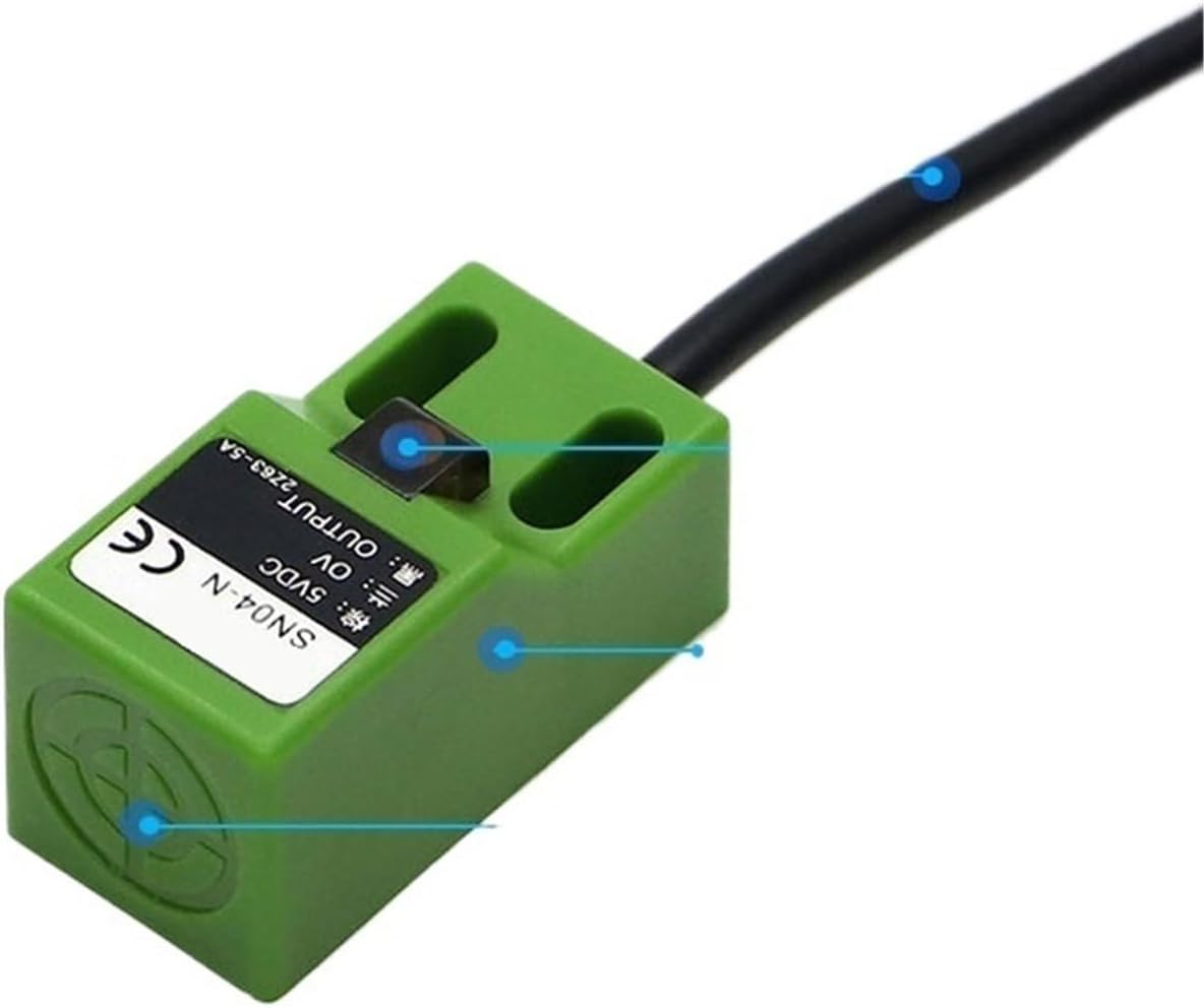 1pcs NPN NO SN04-N Door Proximity Sensor Rectangular Shielded Industry