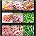 MNSSRN Commercial Electric Meat Cutter, Electric Commercial Fresh Meat Cutter, Stainless Steel Cutter Slicer, Used in Restaurants and Hotel Kitchens,3.5in