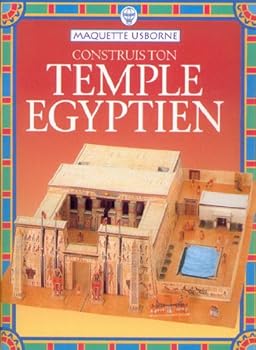 Paperback Construis ton temple égyptien [French] Book