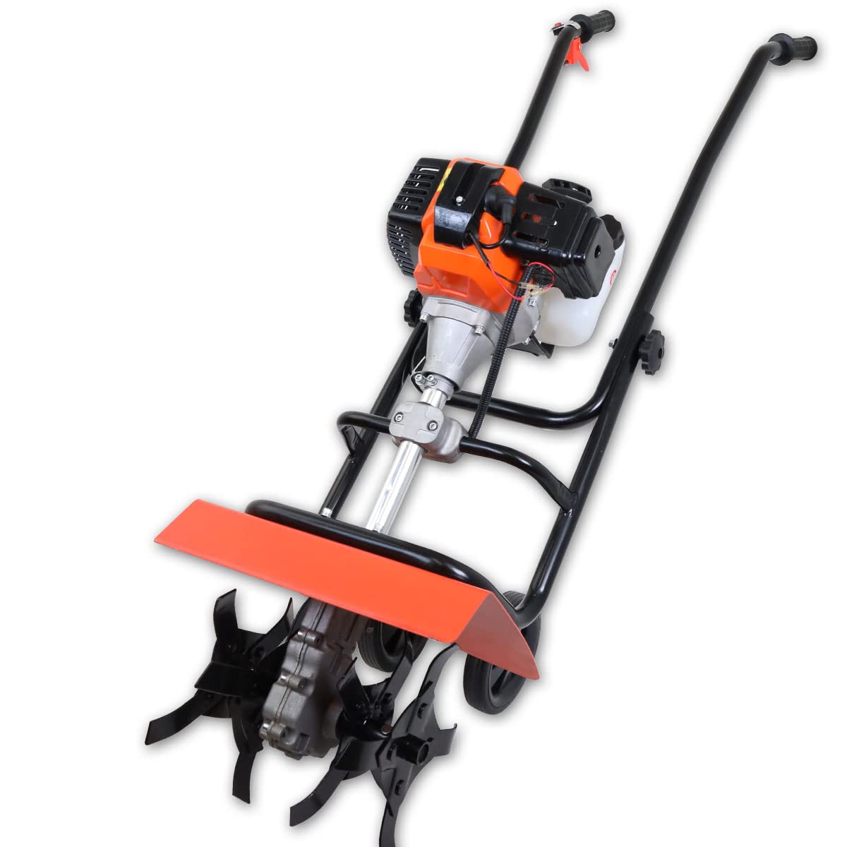 Amazon | エンジン式耕運機 排気量52cc 燃料タンク1200ml 小型 家庭用