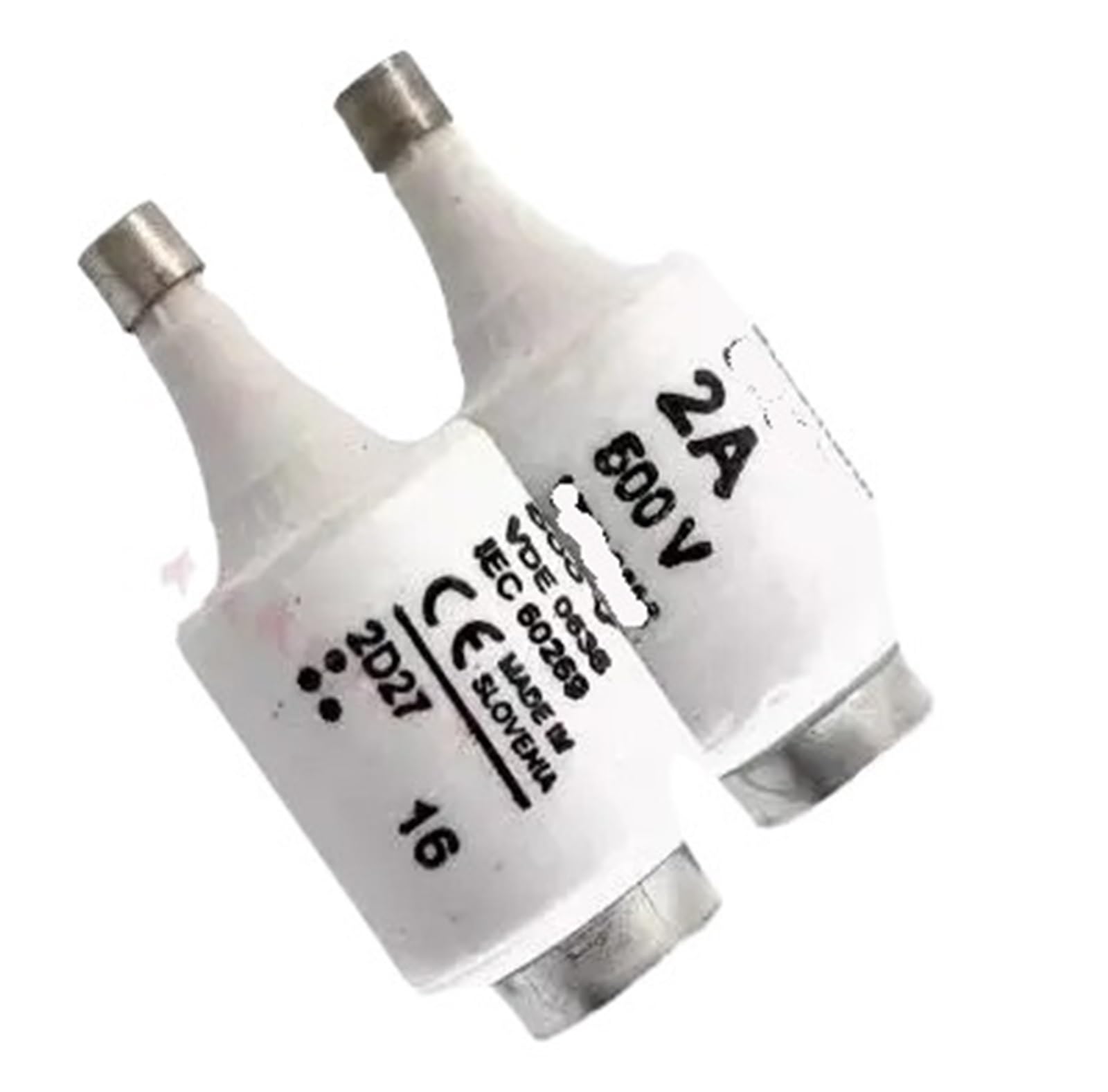 CXDFRSER 5PCS 2D27 2A 4D27 4A 6D27 6A 10D27 10A 16D27 16A 20D27 20A 25D27 25A FUSE 500V(20D27 20A)