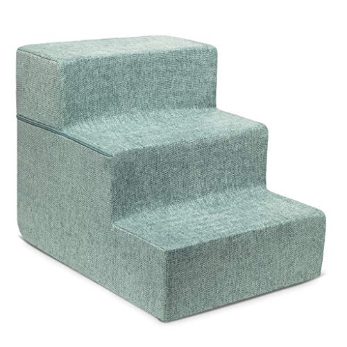 Best Pet Supplies Foldable Foam Pet Steps for Small Dogs and Cats