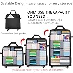 Expandable Foldable Suitcases with Wheels Collapsible Luggage Bag Large capacity Suitcase Duffel Bag for Men Women - Image 4