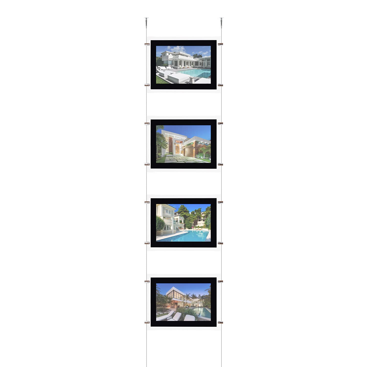LEDKIA LIGHTING Kit Cartel Expositor LED DIN A3 Horizontal 4