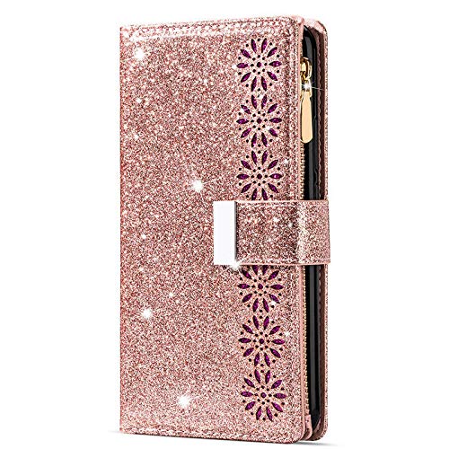 eprodeallsaperecommen Funda de piel con tapa magnética para Huawei P20 (Color: Rosegold