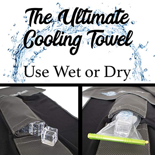 Bare Neckd Ice Cooling Towels for Athletes Sports Fitness Gym Yoga