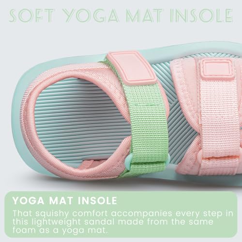 Image of BNV Toddler Little Kid Sandals Boys Girls Adjustable Strap Open-Toe Summer Outdoor Unisex Child Sport Beach Sandals(Toddler /Little Kid /Big Kid)
