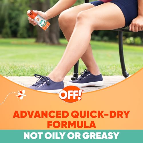 OFF! Family Care Travel Size Mosquito & Tick Repellent Aerosol, Smooth & Dry Bug Spray for The Beach, Backyard, Picnics and More, 2.5 oz - image 4