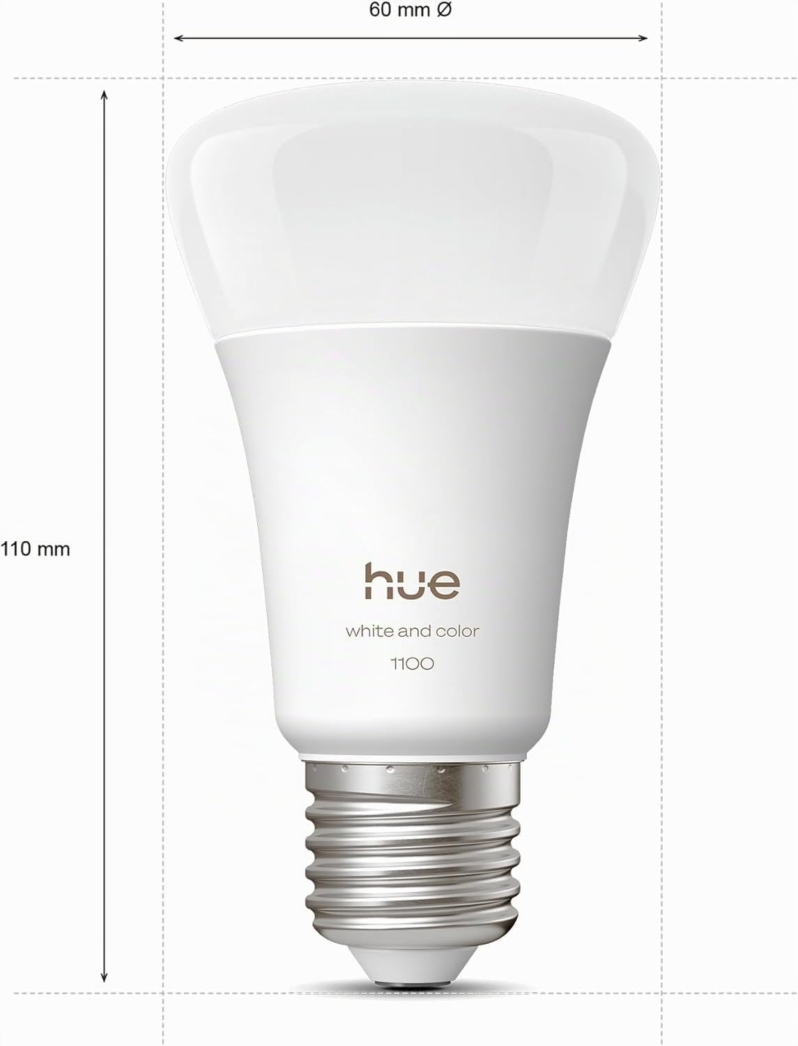 Philips Hue Kit Inicio Pro: Bridge, Smart button, 2 bombillas led inteligentes E27, Luz Led Blanca y Colores, funciona con Apple Home, Amazon Alexa, Google Assistant, Samsung SmartThings