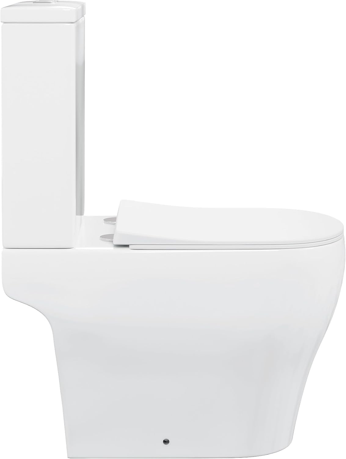 Lune Two-Piece Elongated Toilet Dual-Flush 1.1/1.6 gpf