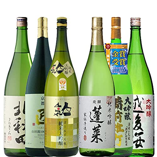 有名蔵　日本酒　呑み比べセット　1800ml ６本 有名蔵日本酒呑み比べセット1800ml 6本