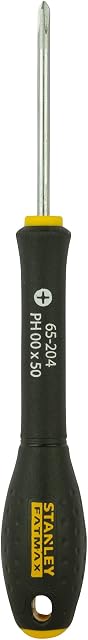 Stanley 0-65-204 Fat Max Screwdriver Phillips Ph00X50Mm-Black And Yellow