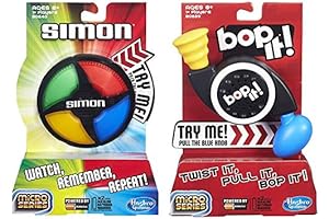 Simon Micro Series and Bop It! Micro Series 2-Pack