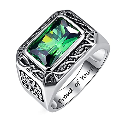 Dorunmo Class Ring For Men High School And College Graduation Gifts For Her Class Ring Personalized Custom Fashion Collection Class Rings Graduation Rings Graduation Gifts #TOP5