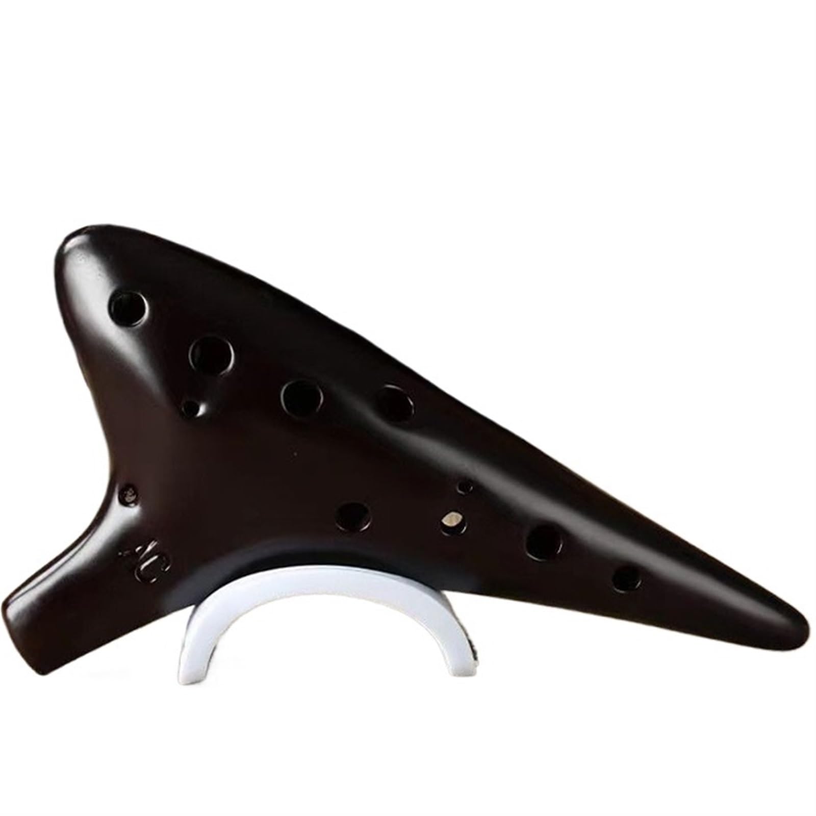Ocarina principianti Ocarina 12 Fori C-tune Principiante Dodici Toni AC Professionale Adulto Ocarina Fumata(A smoked)