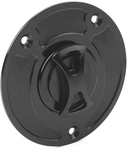 GZYF Tapones de gasolina para motocicleta cubierta de llenado de combustible para Suzuki GSXR 600 750 1000 SV650S SV1000 GSXR 1300 2004-2013 negro