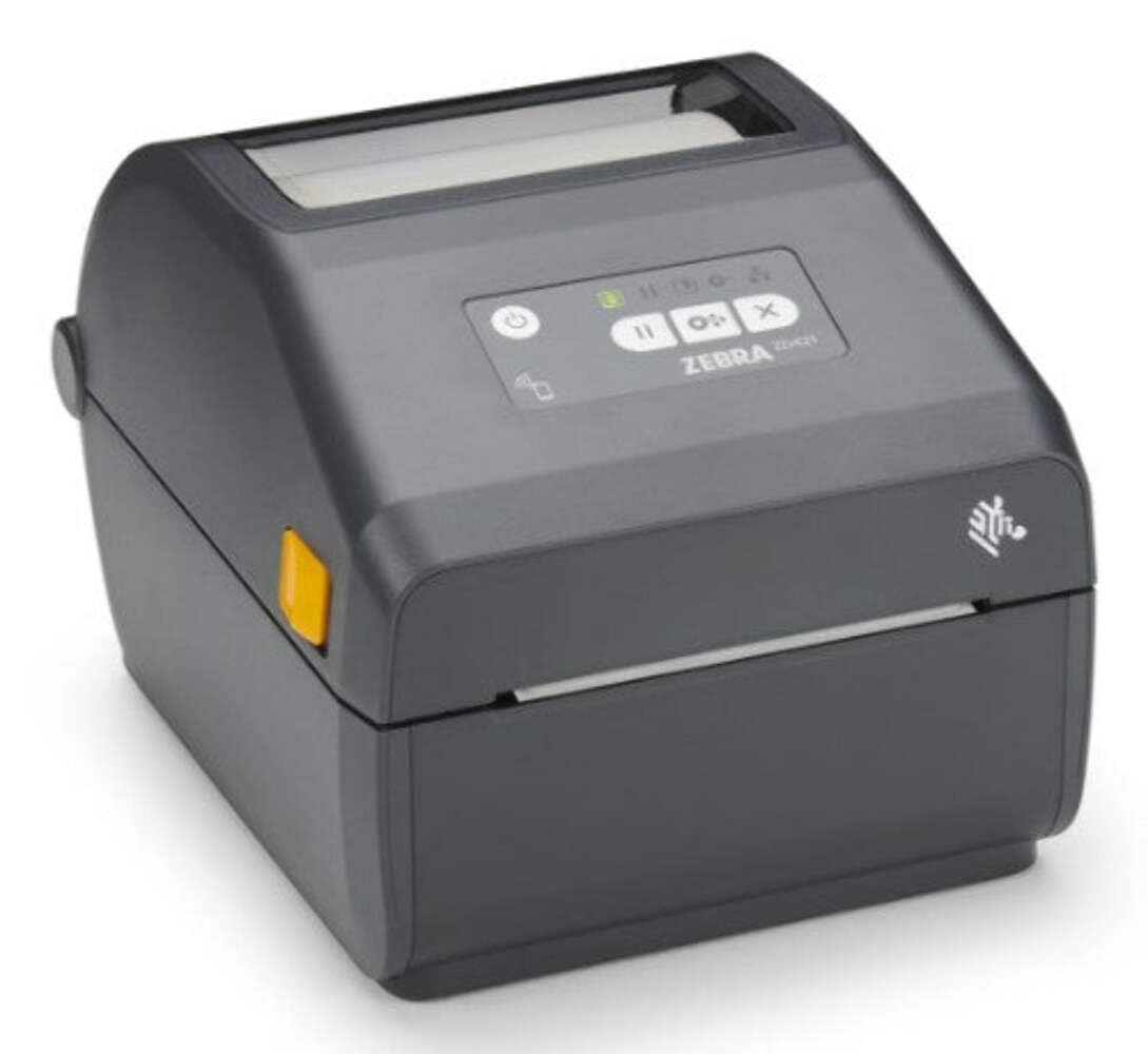 Zebra Thermotransfer Desktopdrucker ZD421 - USB, USB-Host, Ethernet und Bluetooth Konnektivität - Geeignet für Anwendungen in Logistik, Fertigung, Einzelhandel und Gesundheitswesen