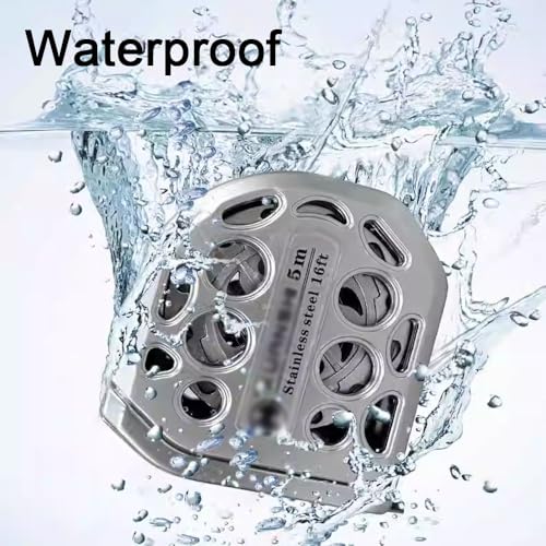 Cinta Métrica de Acero Inoxidable Retráctil Magnética 5M miniatura 2