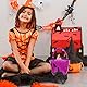 Toyvian Halloween- Kürbis- Eimer Beleuchteter Kürbis- Eimer Kunststoff- Kürbis- Süßigkeits- Eimer Halloween- Süßigkeits- Eimer für Kinder Halloween- Süßes Oder Saures- Eimer