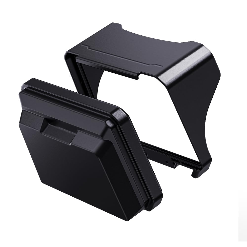 Pare-soleil de moto TFT Protection d'écran compatible avec MT07 MT-07 MT 07 2025 2026 Écran solaire Instrument Film de protection solaire (noir)