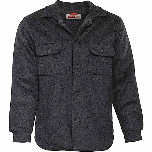 Stormy Kromer Compass Shirt Jack, Long Sleeve Men’s Button Up Jacket