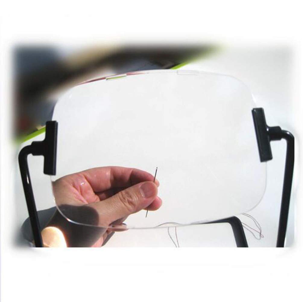 Lente d'Ingrandimento da Tavolo 2X a Mani libere per Leggere, Hobby, Artigianato, modellismo, Saldatura.